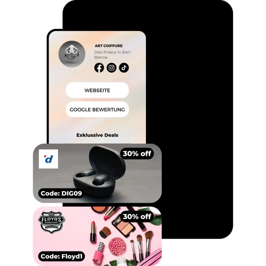 Abstraktes Bild darstellend digitale Sichtbarkeit