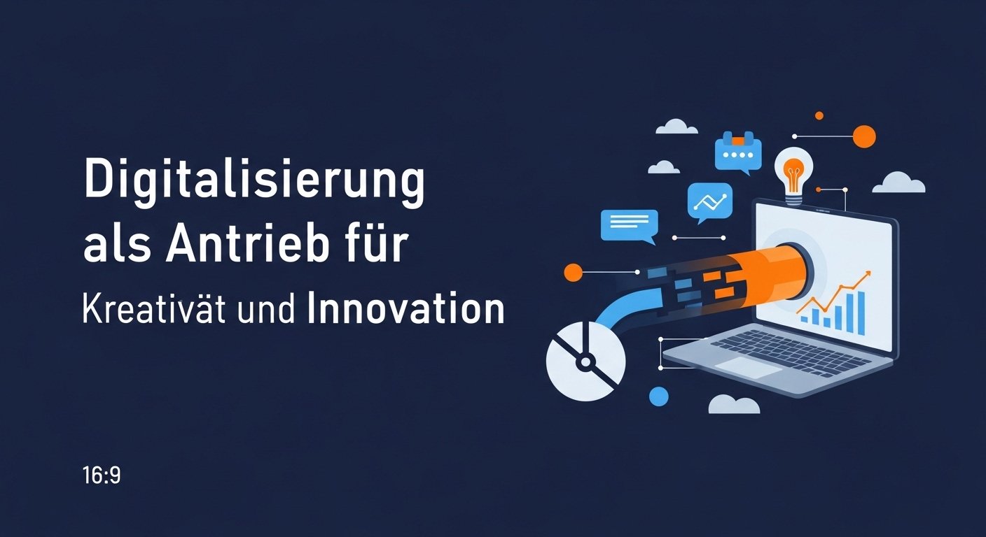 Grafische Darstellung von Künstlicher Intelligenz in KMUs