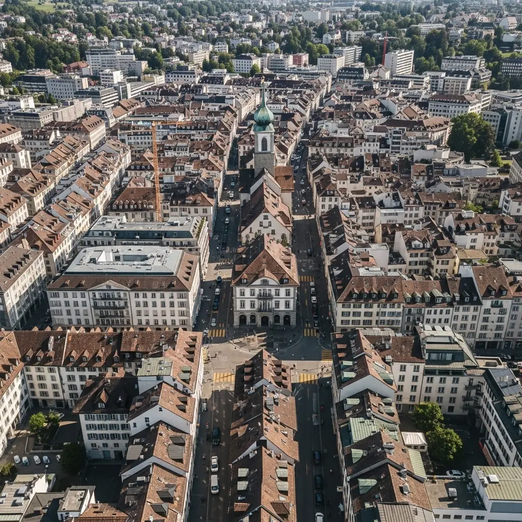 Illustration von KI-Technologien in KMU