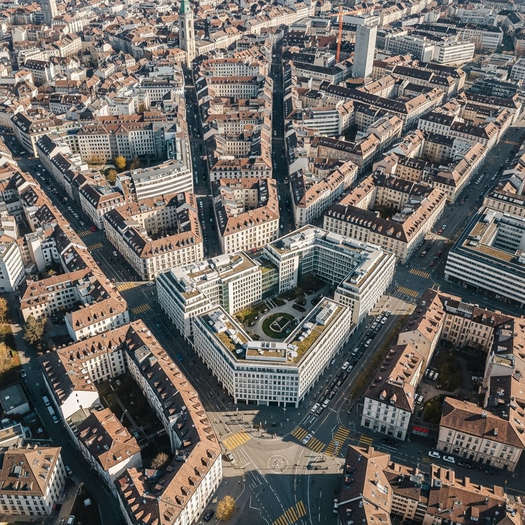 Webdesigner arbeitet an einem Projekt in der Schweiz