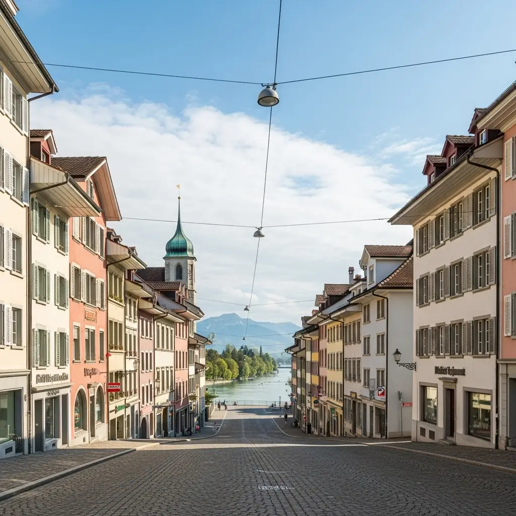 Beispiel für Webdesign von einer Schweizer Firma