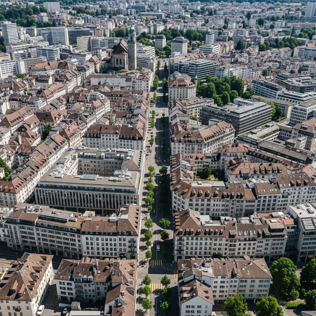 Webdesigner bei der Arbeit in der Schweiz