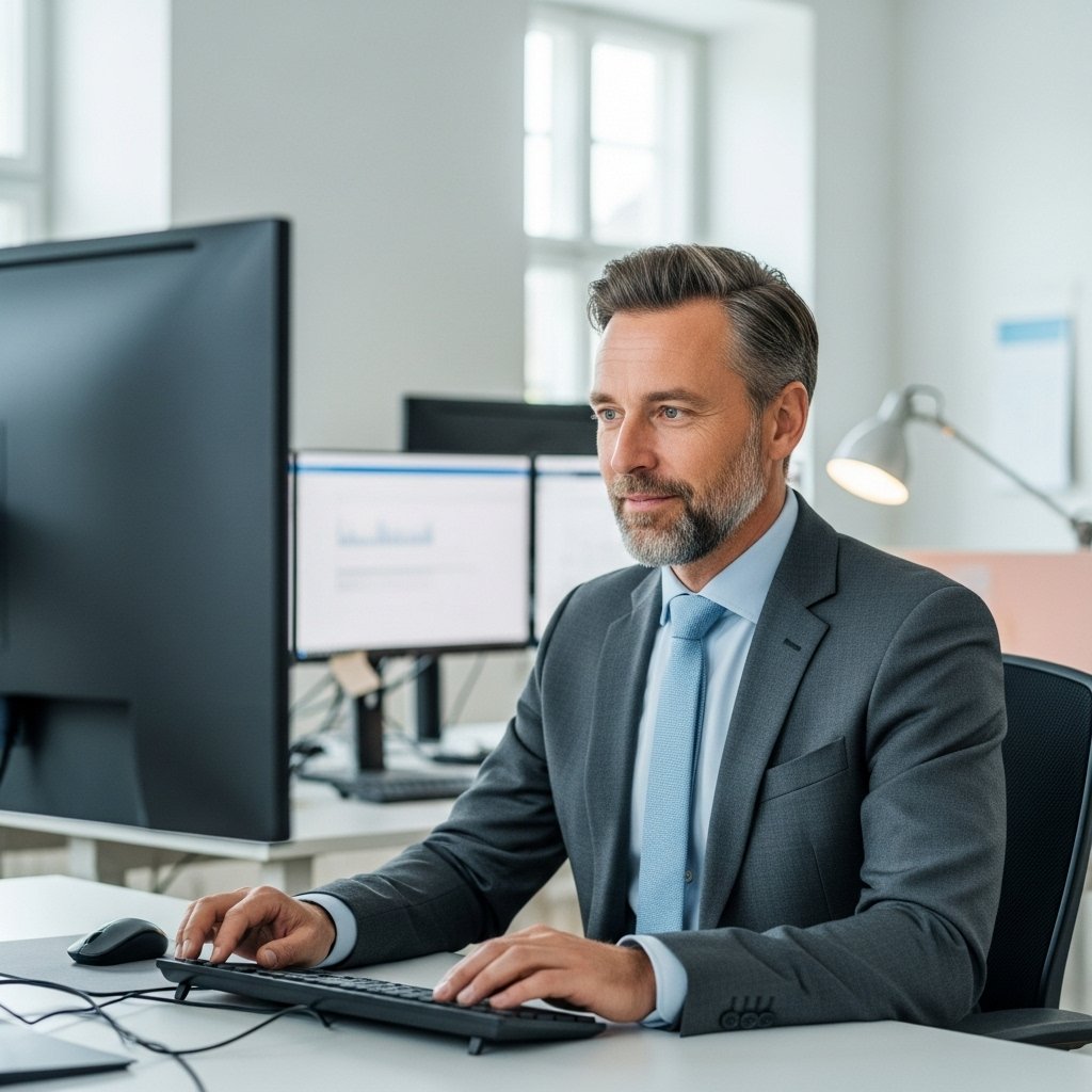 Bild zeigt einen automatisierten Content-Erstellungsprozess