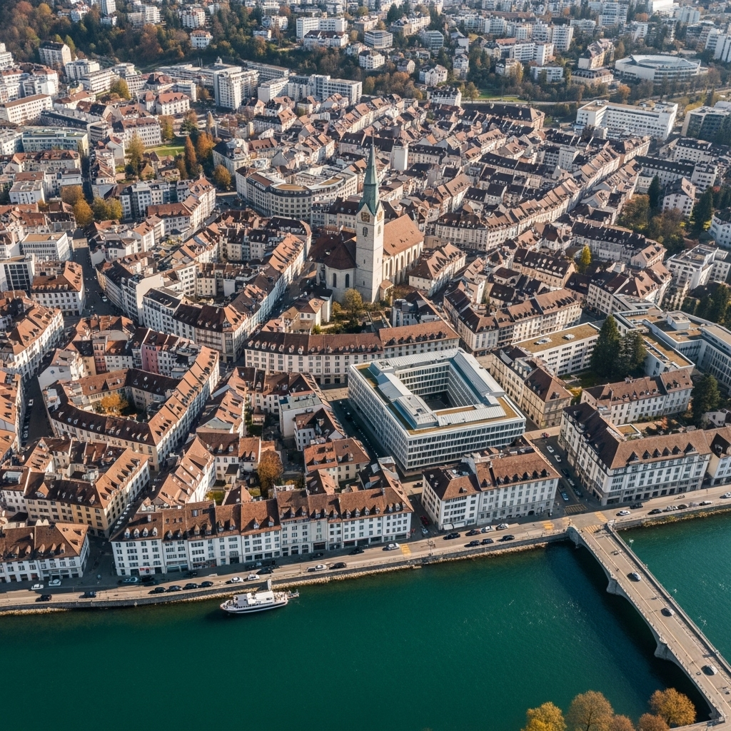 Illustration von KI-Technologien für KMU