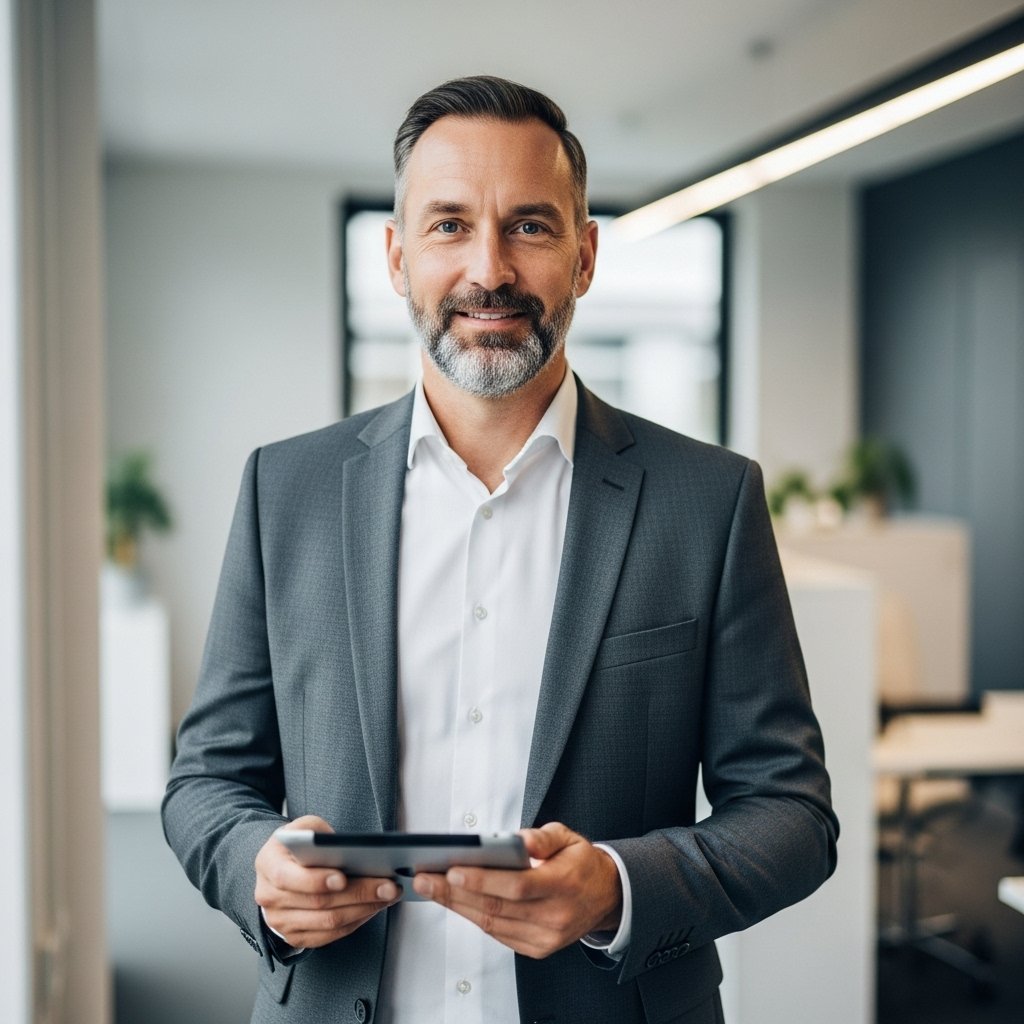 Abbildung von KI-Technologie für KMU