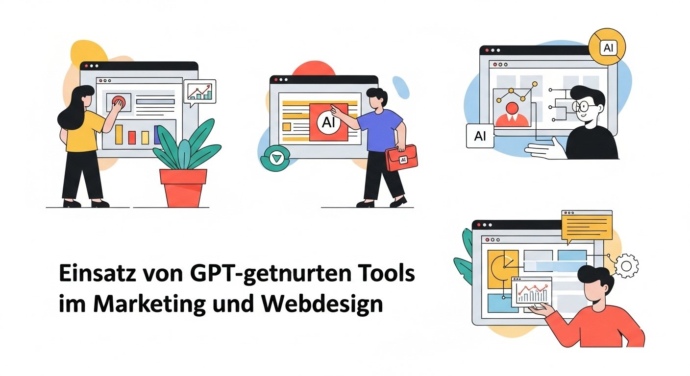 Illustration der digitalen Sichtbarkeit