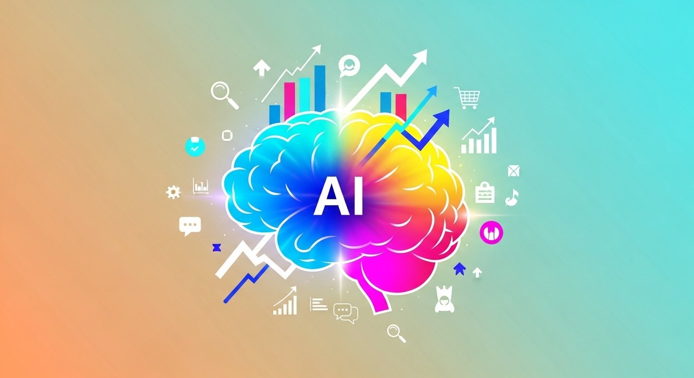 Bild von einem modernen Marketing Automation Dashboard