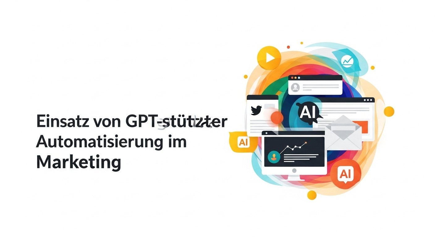 Grafische Darstellung einer Marketing Automation Strategie