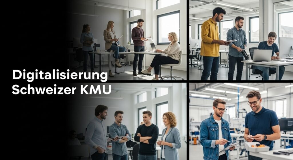 Die Digitalisierung der Schweizer KMU: Chancen und Herausforderungen in Zeiten von Blockchain, KI und Webdesign