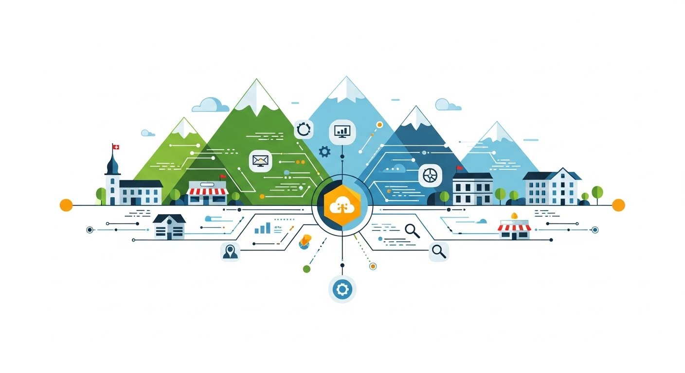 Image showcasing various online marketing strategies