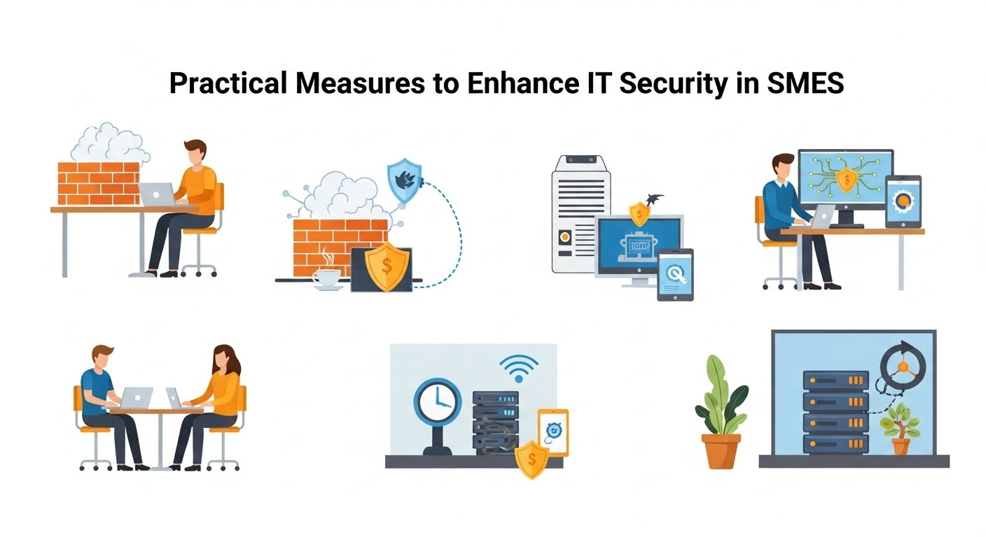 Grafik zeigt verschiedene Aspekte der digitalen Sichtbarkeit