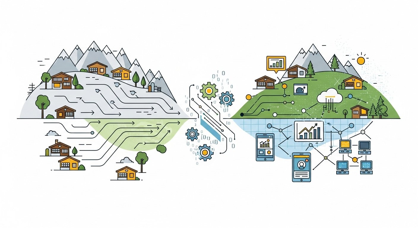 Illustration von Marketing Automation Prozessen