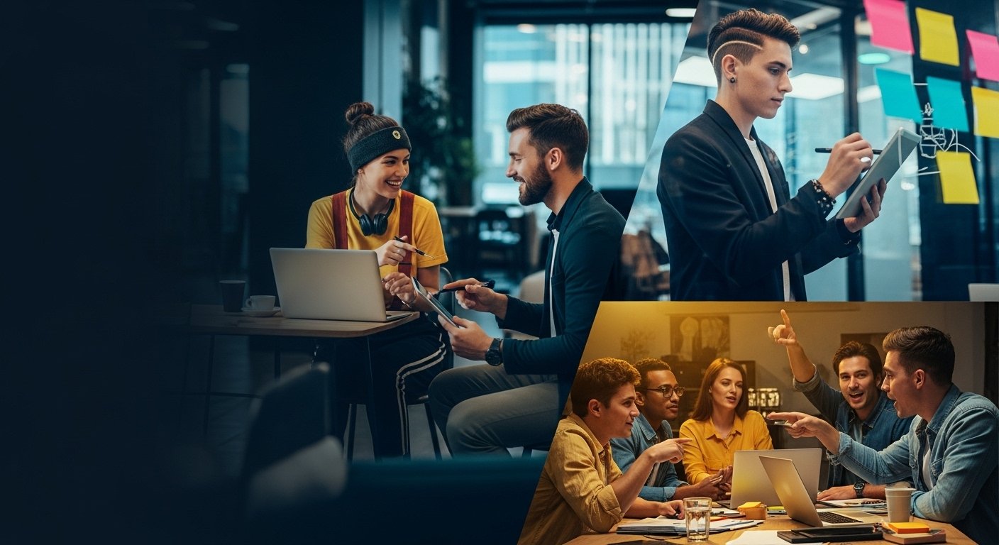 Team von Experten in einer WordPress Agentur in der Schweiz