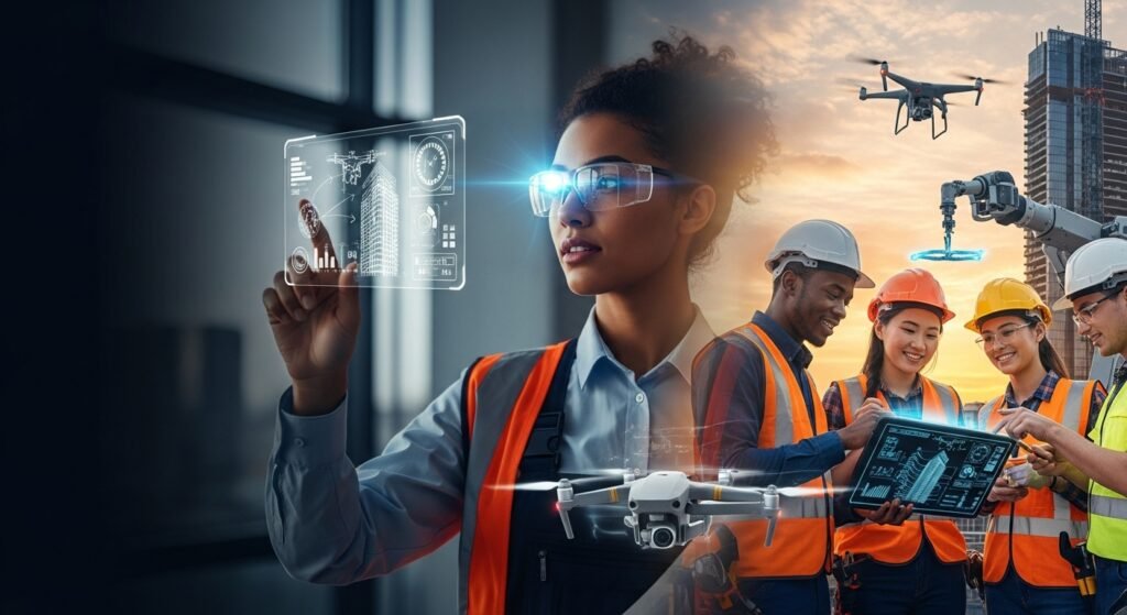 Die Zukunft des Bauens: Wie Digitalisierung und autonome Technologie die Bauindustrie revolutionieren