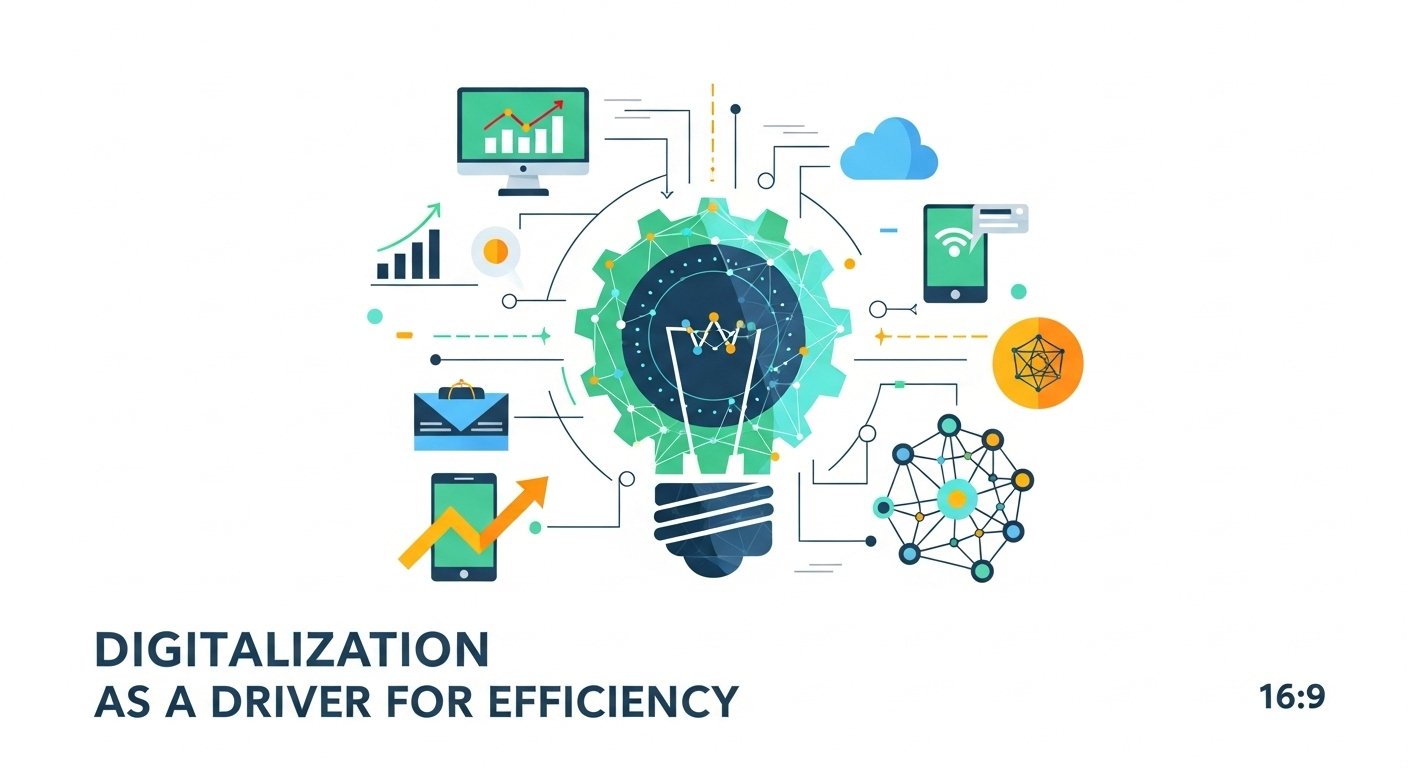 Illustration depicting marketing automation tools and strategies