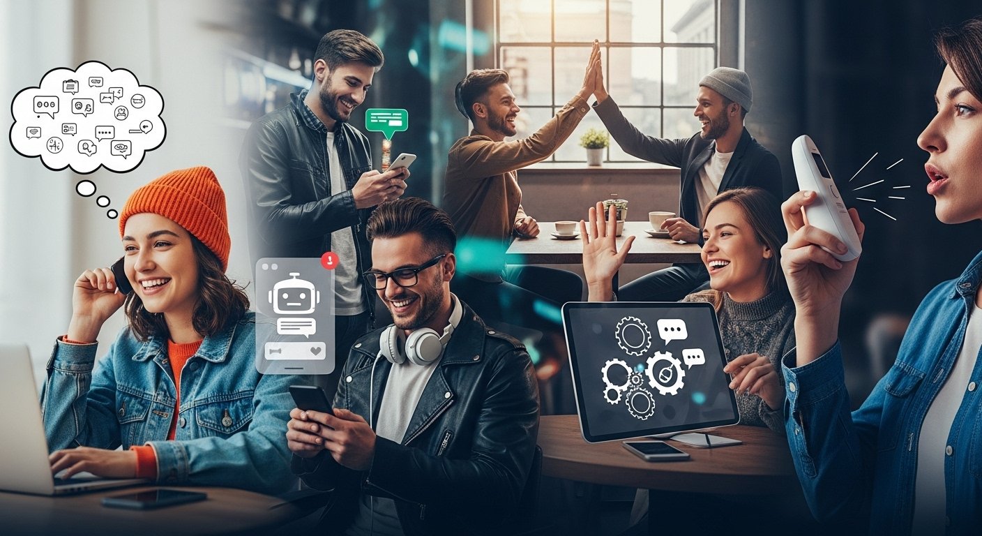 Grafische Darstellung der digitalen Sichtbarkeit