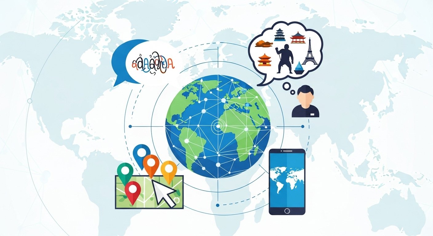 Illustration zum Konzept der Content Automatisierung