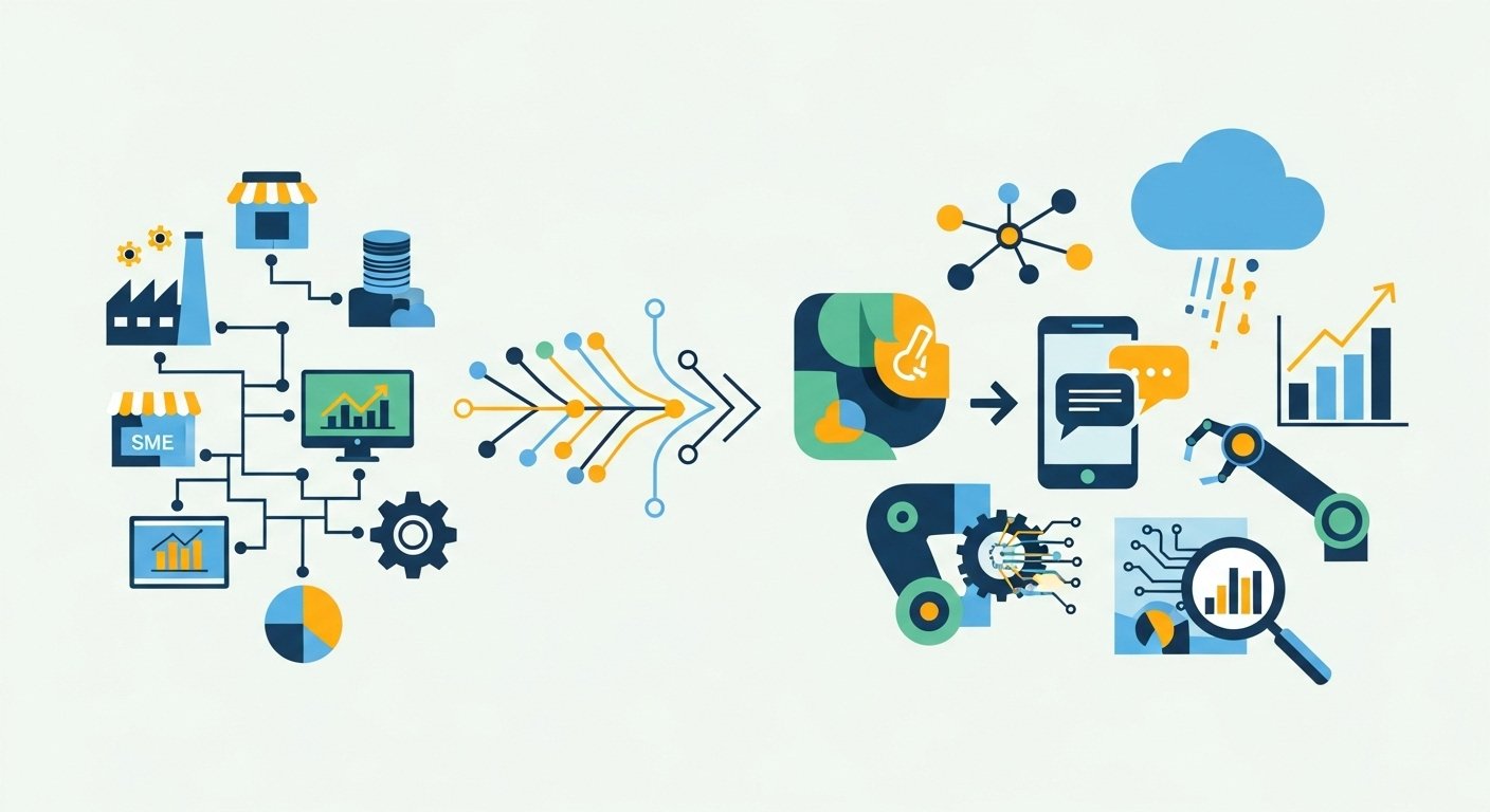 Grafische Darstellung von Marketing Automation Prozessen