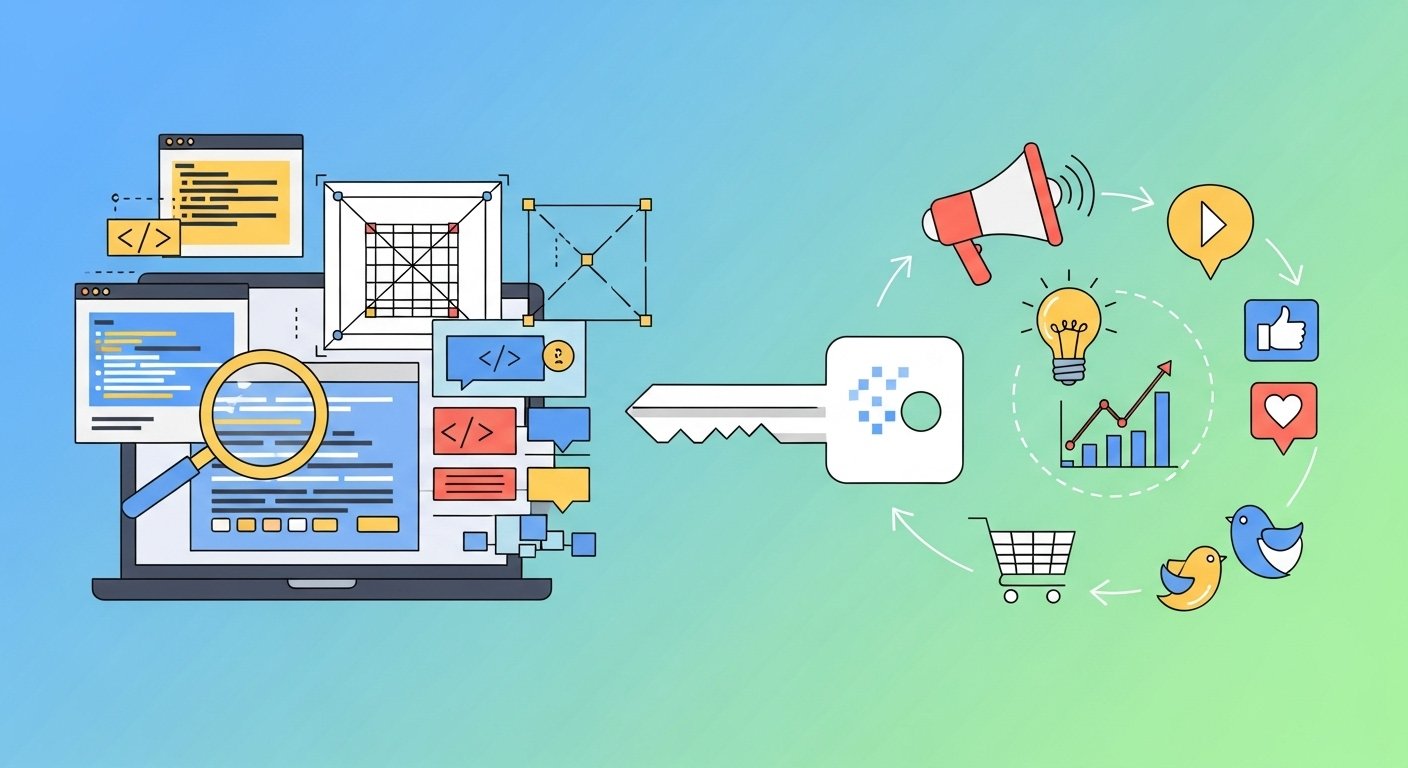 Grafikdarstellung einer Marketing Automation Prozess