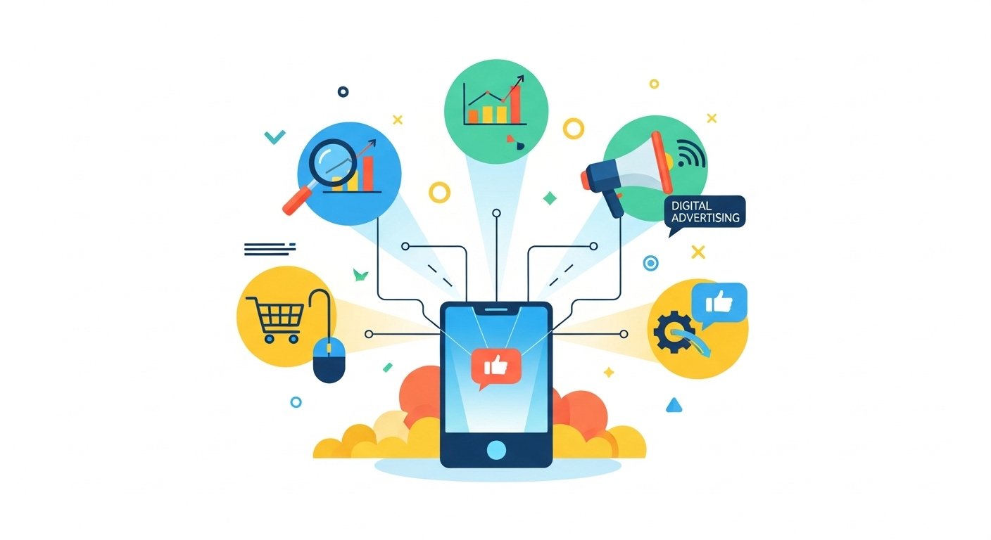 Grafik zur Darstellung der SEO Optimierung