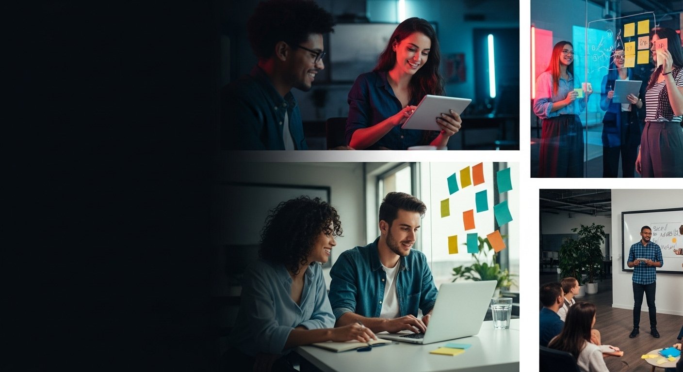 Bild von unserem Team in der AI Agentur in Zürich