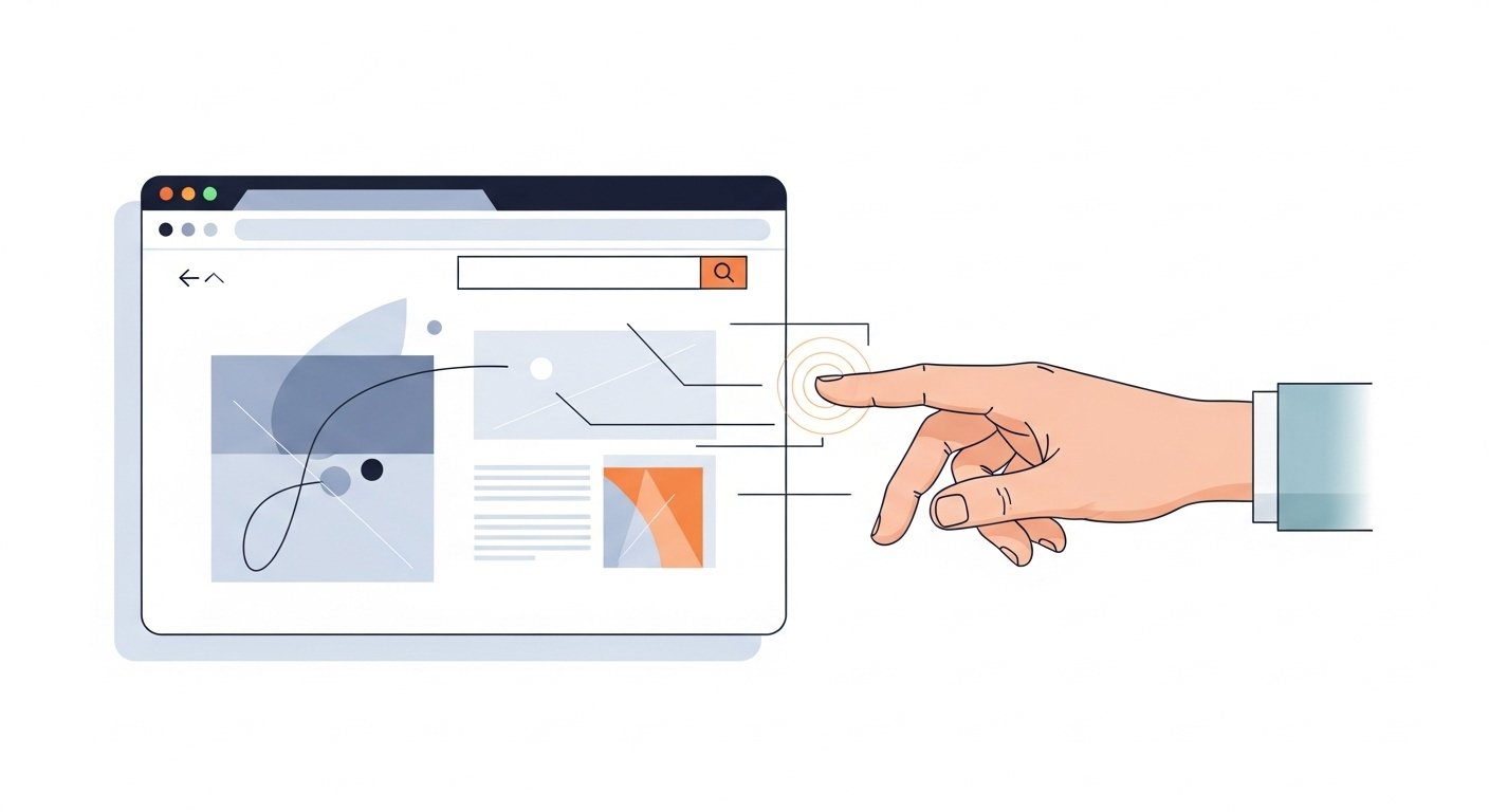 Grafische Darstellung von SEO Optimierung Prozessen