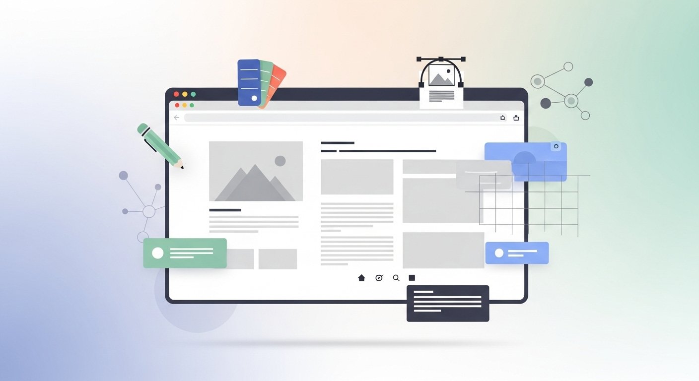 Grafische Darstellung von Content Automatisierung Prozessen