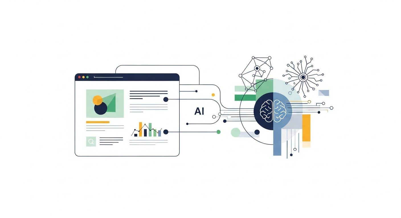 Grafische Darstellung von digitale Sichtbarkeit