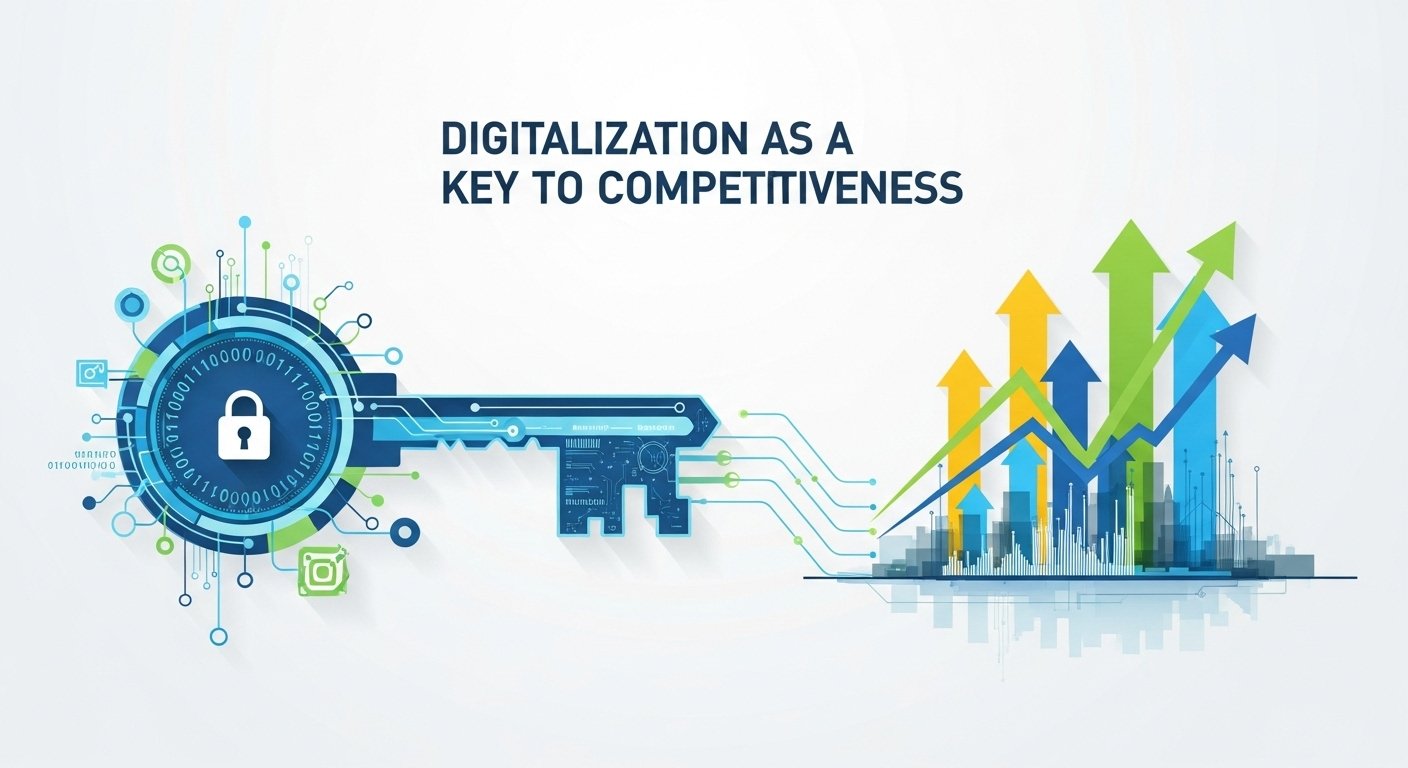 Bild illustriert die Anwendung von Künstlicher Intelligenz in kleinen und mittleren Unternehmen