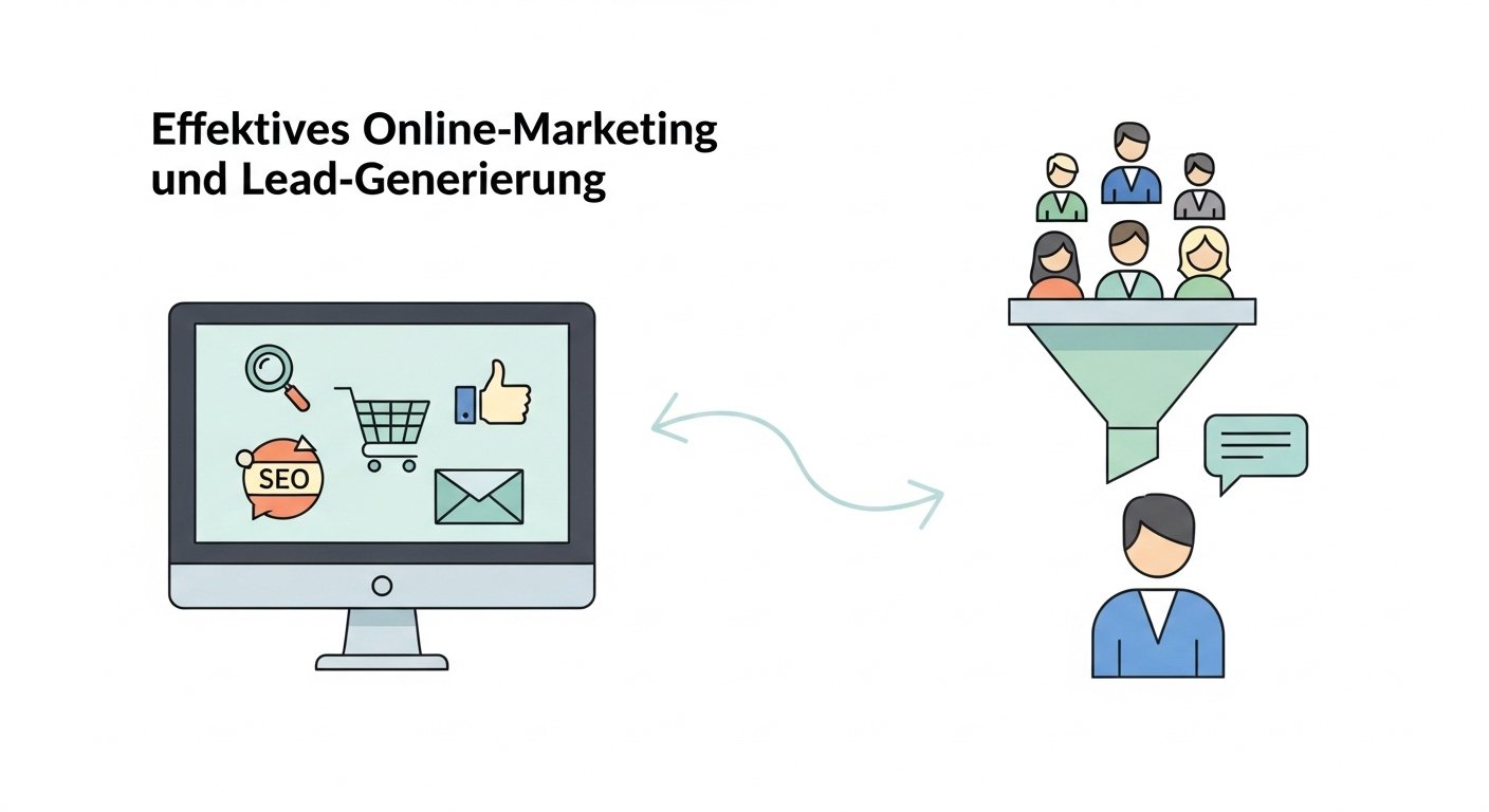 Illustration von Content Automatisierung Prozess