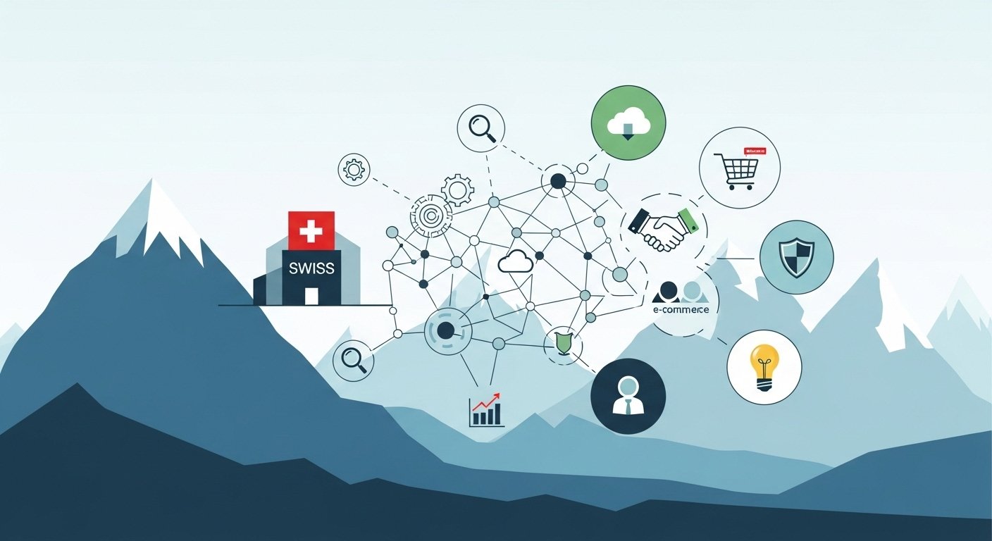 Illustration von digitaler Sichtbarkeit