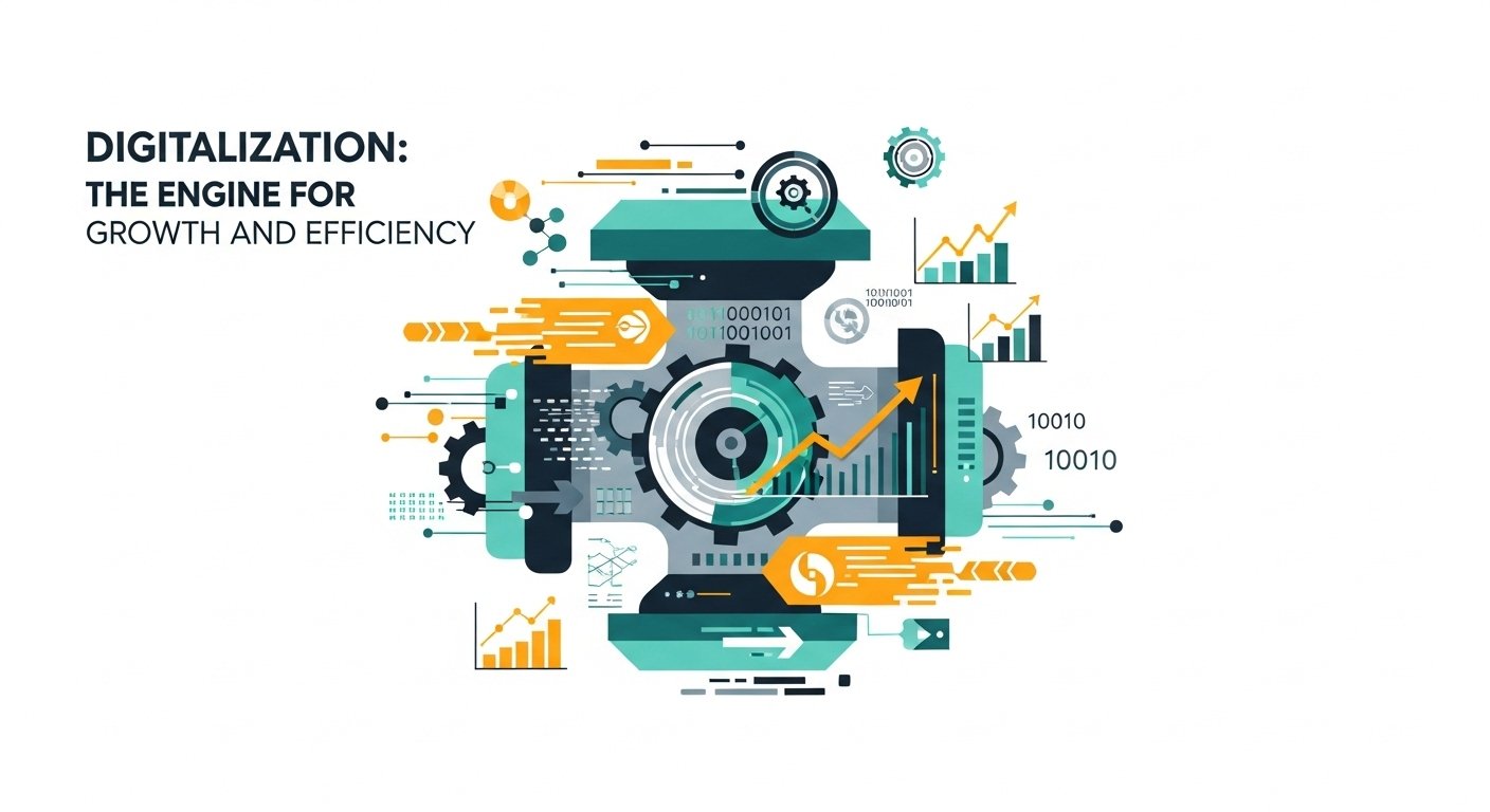 Bild zeigt eine KI-Softwarelösung zur Verbesserung von KMU-Prozessen