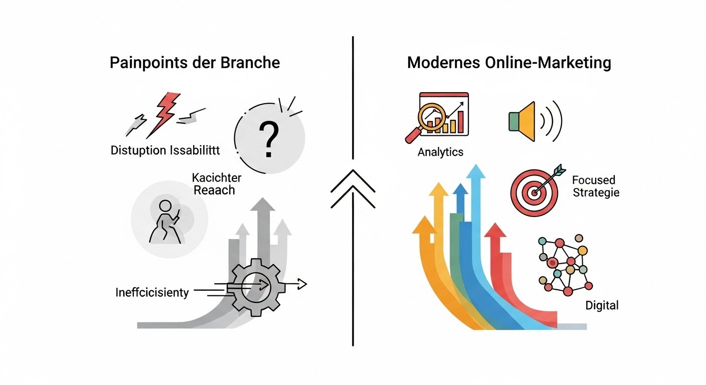 Image showing various aspects of online marketing